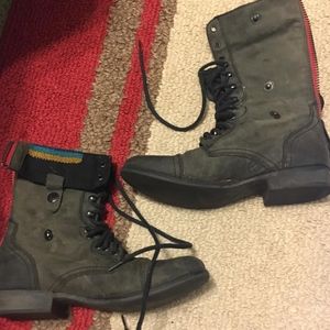 Steve Madden Combat Boots